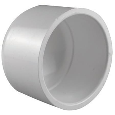 Charlotte Pipe And Foundry Charlotte Pipe Schedule 40 3 in. Slip X 3 in. D Slip PVC Cap 1 pk PVC 02116 1800
